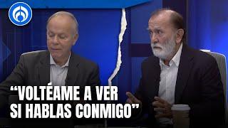 ¡Comió gallo! Epigmenio critica a Ciro Gómez Leyva por tema de seguridad