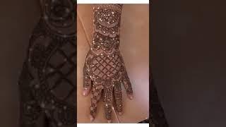 Beautiful bridal mehndi design/bridal henna #shorts