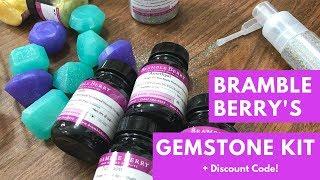 Playing with Bramble Berry's Gemstone Collection Kit + Discount Code!