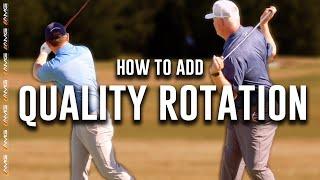 Add QUALITY Rotation To Your Golf Swing INSTANTLY 