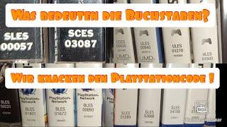 Was bedeuten die Buchstaben auf Playstationspielen ? Wir knacken den Playstationcode !