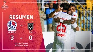 Olimpia vs CAI | Copa Centroamericana 2024 | Fase de Grupos