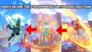 Kinich Become Tier 0 in Open World with Riding High Team : All Tricks Guide