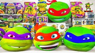 Teenage Mutant Ninja Turtles Unboxing Review ASMR | Raphael Box Lock, Leonardo, Donatello Box Lock