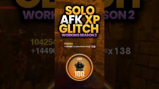 SOLO AFK UNLIMITED XP GLITCH - After Season 2 Patch!️ #bo6