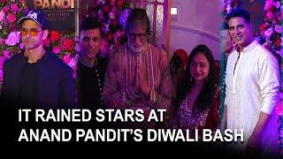 Big B, Akshay, Hrithik, Ajay, Kajol dazzle at Anand Pandit’s Diwali bash