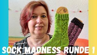 Sock Madness Runde 1 (und Märzpläne)