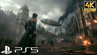 (PS5) Destroy The Zeppelin™ | Ultra Realistic Immersive Graphics Gameplay [4K 60FPS] The Order 1883