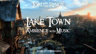 Lord Of The Rings | Lake Town | Ambience & Music | 3 Hours | Studying, Relaxing, Sleeping