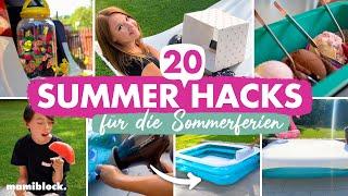 20 Summer Hacks für die Sommerferien | Mom Hacks | mamiblock