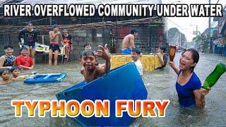 MANILA UNDER FURY OF SUPER TYPHOON | House Flooded, Motorist Stranded and whole community struggled