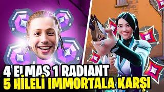 YERLERİMİZİ gören 5 İMMORTAL vs 4 ELMAS + 1 RADİANT | Valorant