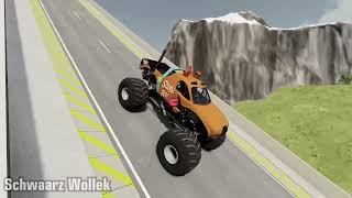 Monster Truck Scooby Doo Fall racing Destruction