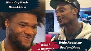 Inside the Texans Locker Room: Stefon Diggs Ready for Minnesota Return | Cam Akers Ready to Go