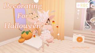 Decorating My Corner For ROYALLOWEEN In Royale High! 