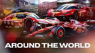 WINNING AROUND THE WORLD  | Ferrari 2024 Highlights ft. F1, Hypercar and GT3