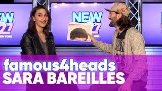 Watch Sara Bareilles Guess Celebrities Based Solely on Their Foreheads