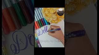 "Dolly Suman"|| Drop your name...#calligraphy #artwork #trending #youtubeshorts #viral #shorts