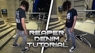 How To Make Reaper Denim | Distressed Jeans DIY!