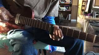 Mark Kashmar test drives Larry Pogreba baritone guitar