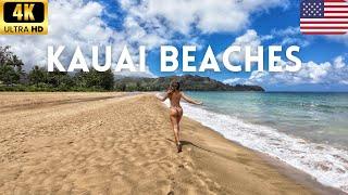 KAUAI Hawaii Beaches - The Best Beaches of The Garden Island of HAWAII 