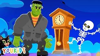 Hickory Dickory Dock Halloween | Ghost, Witch, Skeleton and more...