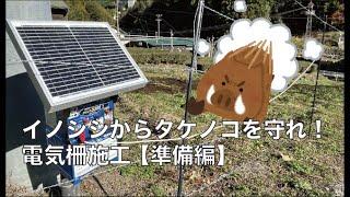 電気柵でイノシシ撃退！｜鳥獣害対策｜自主施工｜鹿対策も【小さなお茶農家#28】