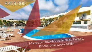 Real Estate in Tenerife/Недвижимость на Тенерифе: Townhouse - Oasis Fañabe, El Madroñal, Adeje.