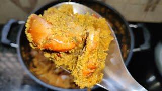 Crab Sukka | Crab Sukka Mangalorean Style | Jenji Sukka