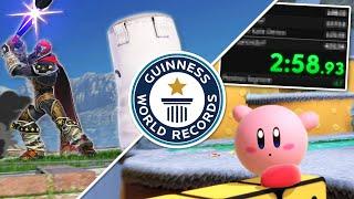 Beating EVERY World Record in Super Smash Bros. Ultimate