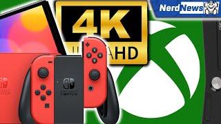 Switch OLED ist 4K fähig inoffiziell / Xbox360 geht offline ABER Nintendo bleibt online! -Pretendo