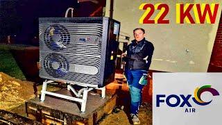 POMPA CIEPŁA DO ZADAŃ SPECJALNYCH FOX AIR 22KW NAJMOCNIEJSZA W RODZINIE FOX