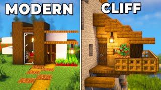 3 Simple Starter Bases for 1.21 Survival Minecraft!