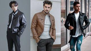 Men Leather Jacket Fashion Must Have 2025Leather Jacket for Men A Complete Guide to Styling