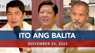 UNTV: Ito Ang Balita | November 23, 2022