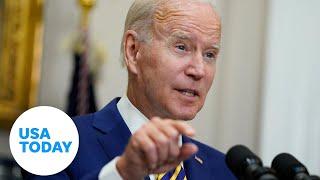 Biden slams tax cuts for rich when asked about student loan relief | USA TODAY