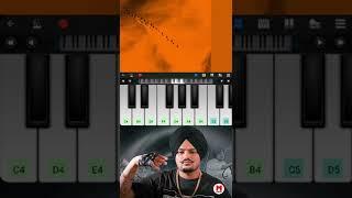 Vaar piano tutorial #shorts #vaar #sidhumoosewala