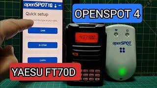 YAESU FT70D OPENSPOT 4 Pro & Cross Mode