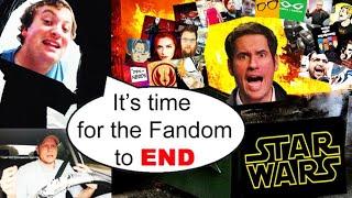 The Star Wars fandom is a dumpster fire