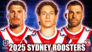 2025 Sydney Roosters Starting Line-Up & Extended 30 Men Squad