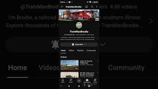 Subscribe to @TrainManBrodie