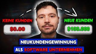 So gewinne ich KUNDEN FÜR SOFTWARE UNTERNEHMEN ( Telefon-Vertrieb für SaaS Firmen )