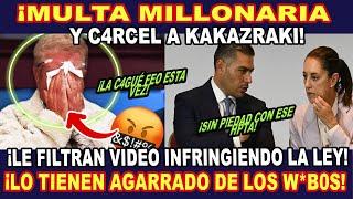 ¡ MULTA MILLONARIA A ALAZRAKI, LO P!ERDE TODO ! ¡QUEDÓ GRABADO EN VIDEO INFR!NGIENDO LA LEY!