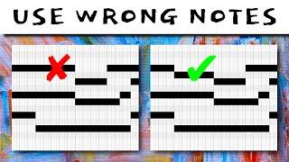 Wrong Notes for Better Chord Progressions