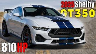 2025 Shelby GT350 und GT350R Mustang kommen mit 810 PS