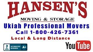 Ukiah ca Professional Movers | Ukiah ca Relocation Services | Hansen's Moving