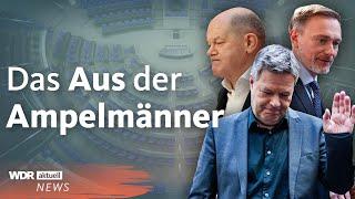 Bundestagswahl: Wie geht es weiter mit Scholz, Habeck und Lindner? | WDR Aktuelle Stunde