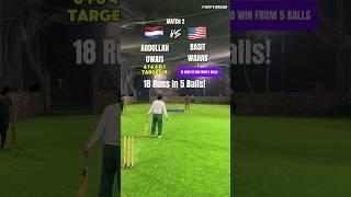 Can BASIT Do It? USA vs Netherlands- Off Yorker #youtubeshorts #shorts #cricket