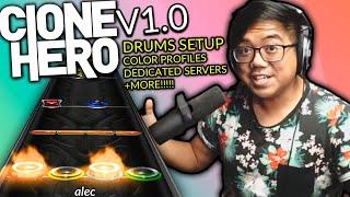 Clone Hero Is Finally Out of Beta! What's New? - Drums Setup/Overview (2022 Tutorial)