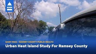 Urban Heat Island Study For Ramsey County